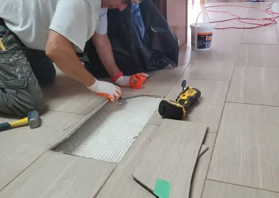 Replacing tile